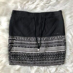 Freeman T. Porter Black Printed Skirt XS